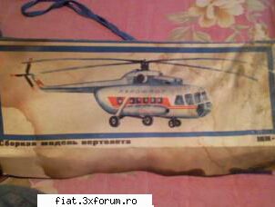 Jucarii Tabla sau Plastic (RO, DDR, USSR, Japonia, China) - Vand elicopter Mi-8 neasamblat - Classic corner