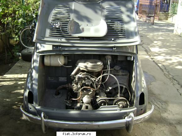 "Jurnal de bord" - Si ultima, o poza cu motorul nemodificat - Club Fiat 500 & 600