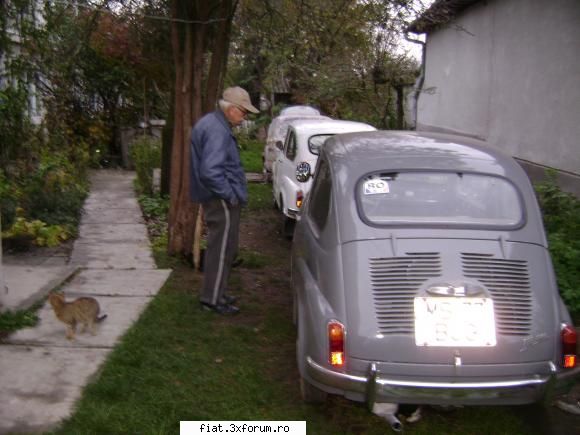 "Jurnal de bord" - In final,azi reusit sa-l duc "acasa" pe fiatul - Club Fiat 500 & 600