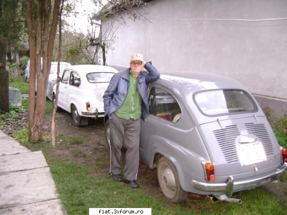 "Jurnal de bord" - Bunicul parea multumit de cea ce vedea...apropo - Club Fiat 500 & 600