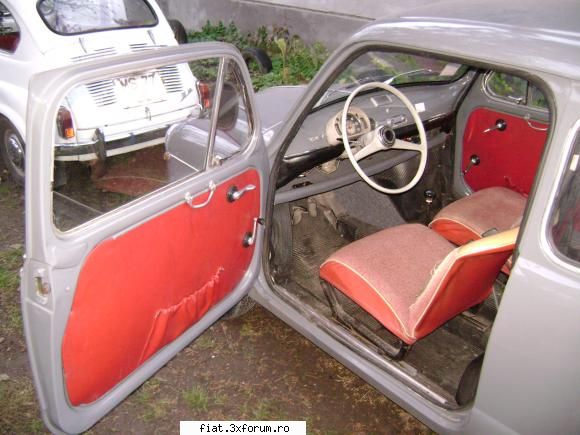 "Jurnal de bord" - cateva poze cu interiorul - Club Fiat 500 & 600