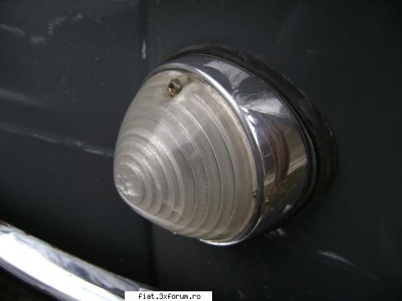 "Jurnal de bord" - semnalizatoare de pozitie noi - Club Fiat 500 & 600