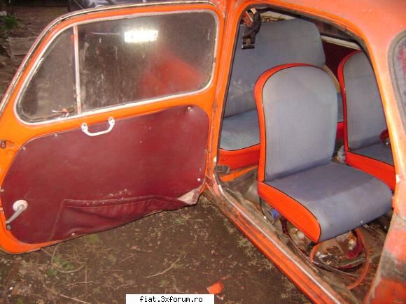 "Jurnal de bord" - Are aproape toate piesele originale,husile - Club Fiat 500 & 600