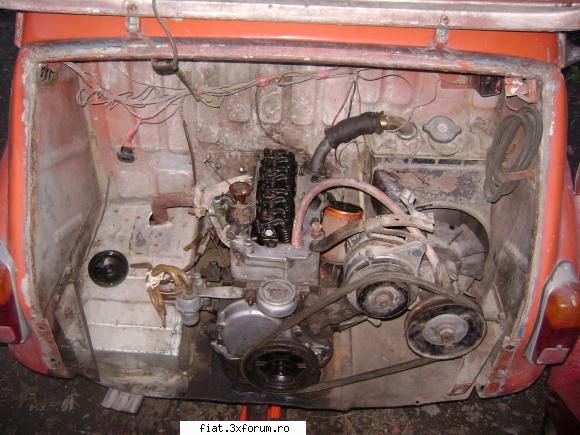 "Jurnal de bord" - si cu motorul pe cale de dezmembrare - Club Fiat 500 & 600