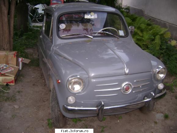 "Jurnal de bord" - O bara de protectie noua pe fiatul gri..pregatiri - Club Fiat 500 & 600