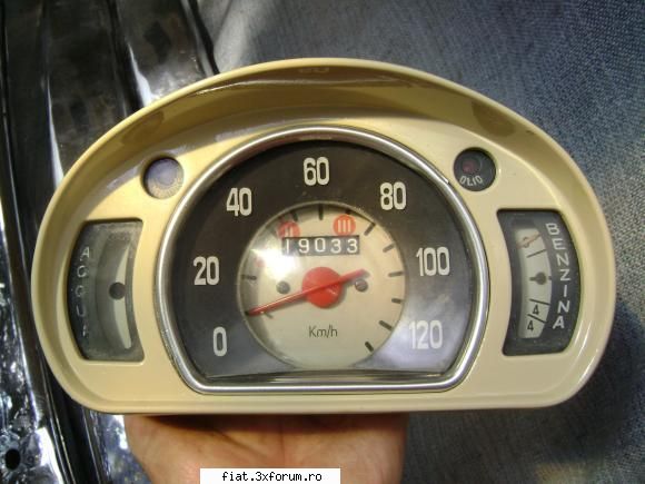 "Jurnal de bord" - un bord reconditionat total numai pt griul meu :D - Club Fiat 500 & 600