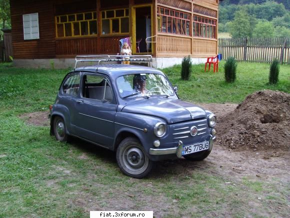 "Jurnal de bord" - si cu lipsa ,sau mai bine zis fara capac de roata - Club Fiat 500 & 600