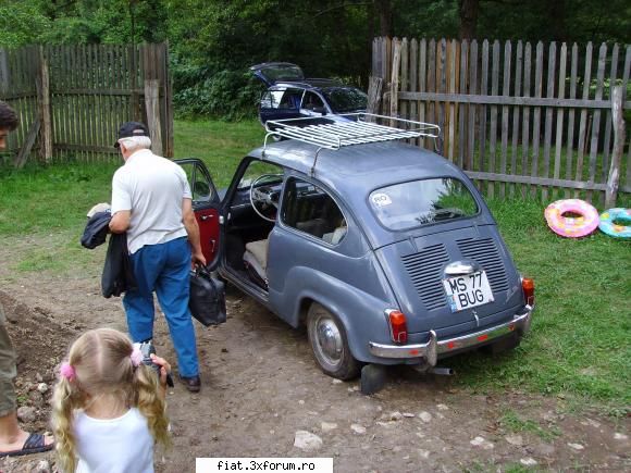 "Jurnal de bord" - pregatiri pt drumul de intors la Tirnaveni - Club Fiat 500 & 600