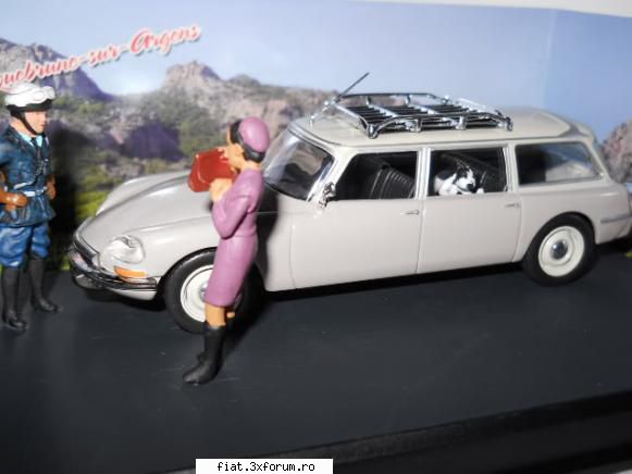 MACHETE ...d'ale lu' Theo(sc.1:43)! - 4.-CITROEN ID20 Break(cu diorama) colectia ,,LA - Classic corner