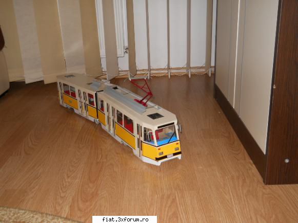 Machete la comanda pentru colectionari - Tramvai Timis (in cazul de fata articulat) - Classic corner
