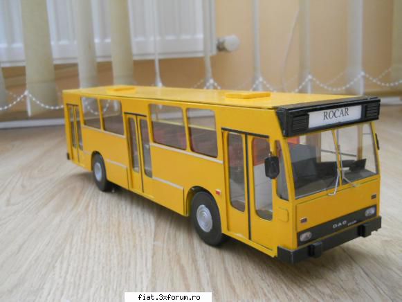 Machete la comanda pentru colectionari - O noua macheta a autobuzului DAC112 va parasii - Classic corner