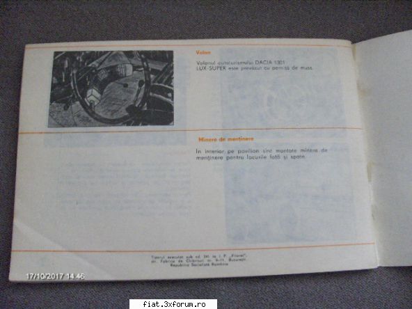 Manual DACIA 1300 - ovibonaparte - Anunturi