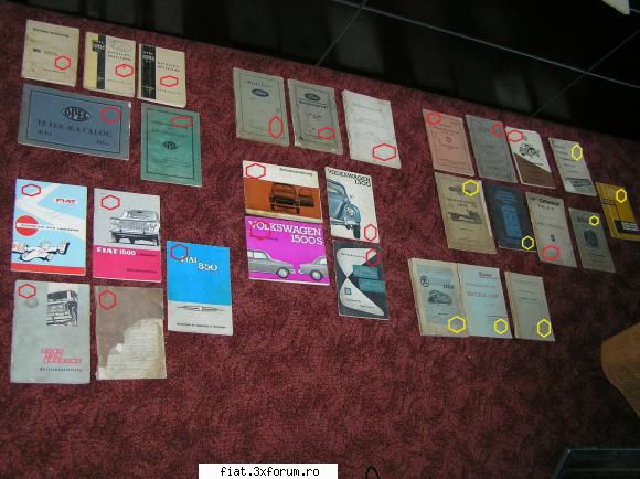 Manuale auto vechi - Diverse automobile in limba rom�na,engleză - Bursa