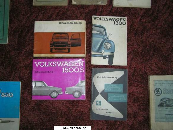 Manuale auto vechi - mapin - Bursa