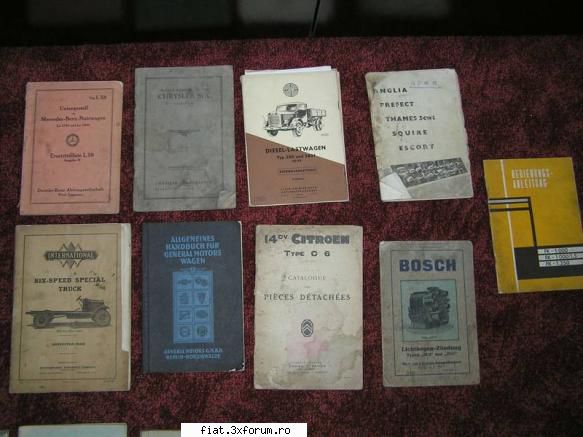 Manuale auto vechi - Manuale diverse - Bursa