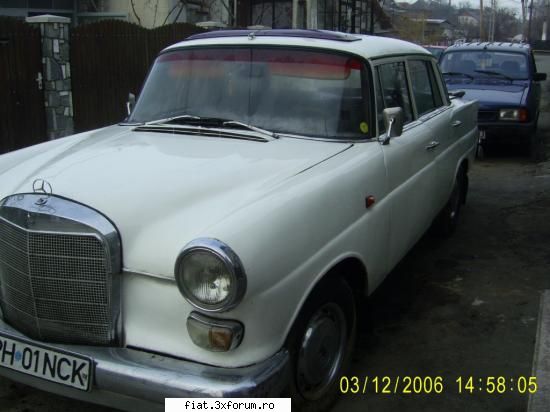 Masini vechi de vanzare - MERCEDES 200D (Coada de randunica) Diesel, 1966 - Classic corner