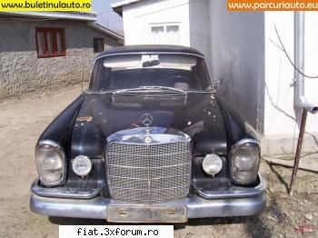 Masini vechi de vanzare - MERCEDES 220, 1961, benzina, negru, 2200 cmc - Classic corner
