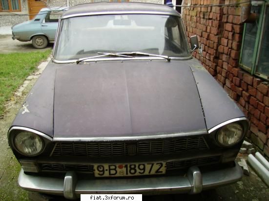 Masini vechi de vanzare - Fiat 1800, numere vechi fara carte ultima oara - Classic corner
