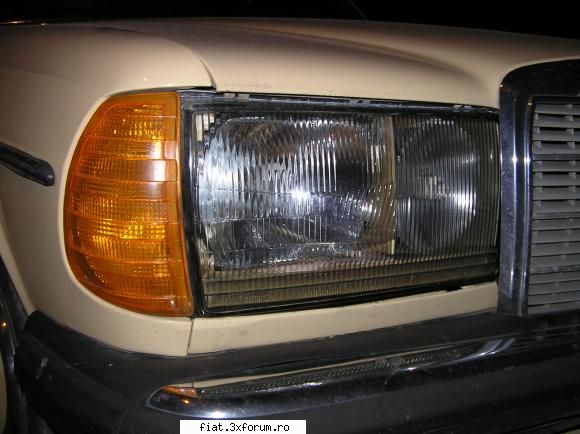 Mercedes W123, 230 E, automatic - in seara asta i-am montat si farurile - Alte marci