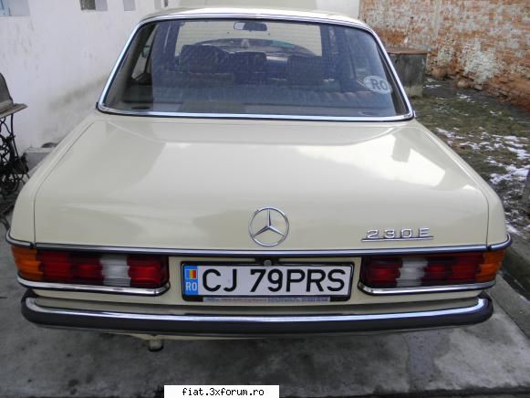 Mercedes W123, 230 E, automatic - citroends21 - Alte marci