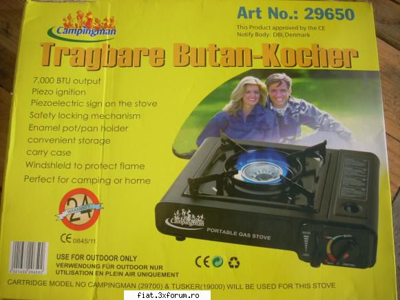 Miniaragaz de voiaj CAMPINGMAN - Mai sunt 2 bucati disponibile. Este deosebit de - Anunturi