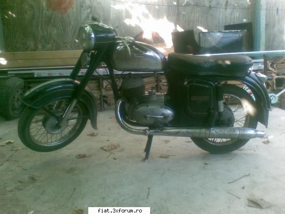 Motocicleta CZ 125 din 1961 pt. colectie - Salut Pun si aici un anunt ca am vazut ca sunt si - Anunturi