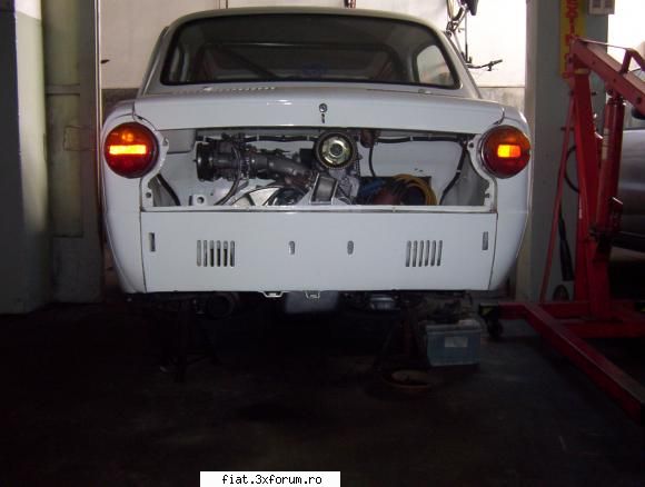 Motor Fiat 125 S 100 CP - poze cu interiorul compartimentului motor - Bursa