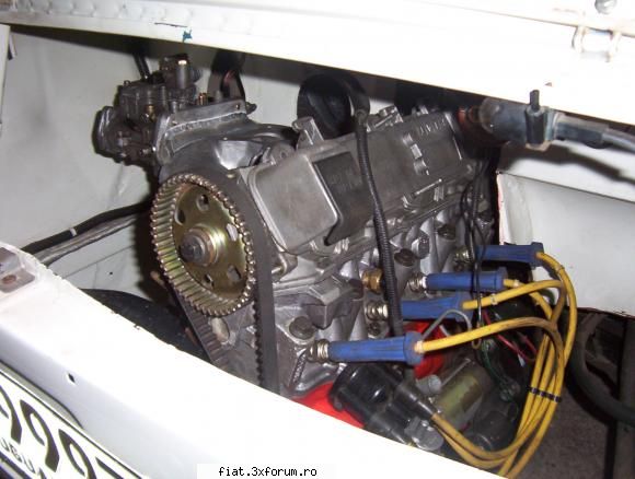 Motor Fiat 125 S 100 CP - Poze cu interiorul compartimentului motor - Bursa