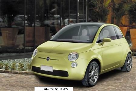 noutate fiat fiat 500 priviti poze