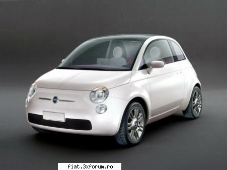 noutate fiat fiat 500 alta poza...