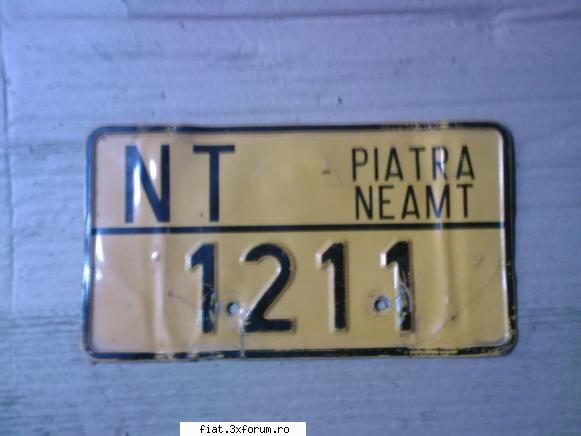 Nr inmatriculare 1-BC 870 - Mai am la vanzare un numar galben de primarie de - Anunturi