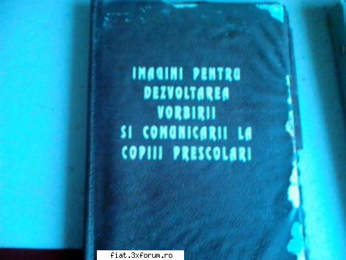Obiecte vechi din perioada comunista - Clasor mare cu tema Pentru Dezvoltarea Vorbirii - Classic corner