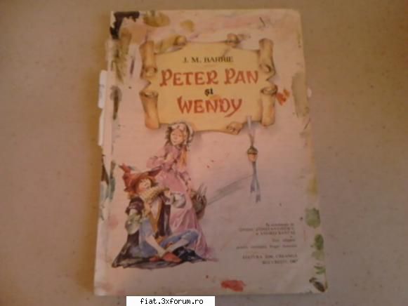 Obiecte vechi din perioada comunista - Carte Peter Pen si Wendy de J M BARRIER scoasa la - Classic corner