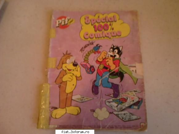 Obiecte vechi din perioada comunista - Revista Pif originala editia 86'.Coperti - Classic corner