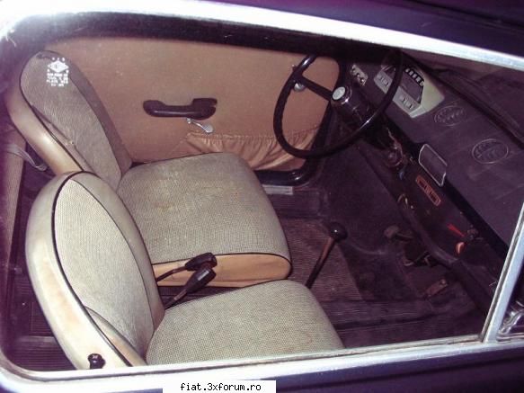 Ocazie Speciala 2 Fiat-uri la 3200 euro negociabil.Ambele 1966. - poza fiat 850 interior - Club Fiat 1300&1500