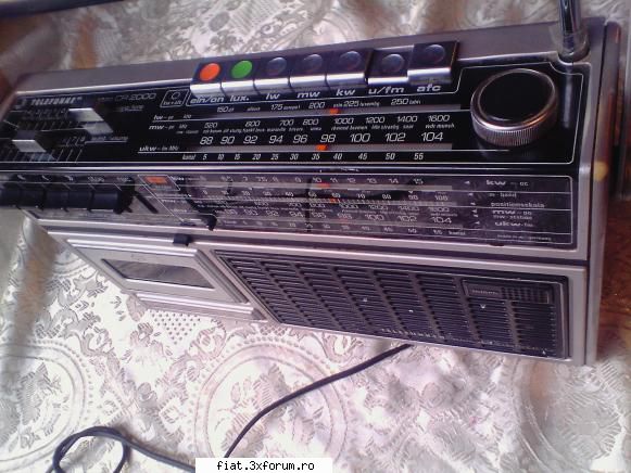 Old-radios - Adaug radiocasetofon TELEFUNKEN Bajazzo CR 200 - Anunturi