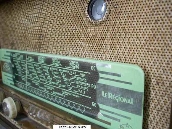 Old-radios - Adaug radio cu lampi Le Regional , fabricat de - Anunturi