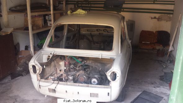 Optcincizero :) - Saptamana asta am fost zilnic la garaj. Am - Club Fiat 850