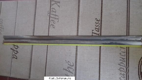 Ornamente prag Fiat 850 - Vand ornamente cromate pentru praguri Fiat 850 - Bursa
