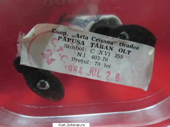 Papusi artizanat " Arta Crisana " Oradea anii "80 - danny boy - Anunturi