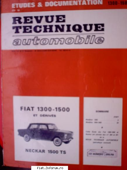 Pasiunea mea: FIAT 1300 , posed 3 exemplare - herchi.eugen - Club Fiat 1300&1500