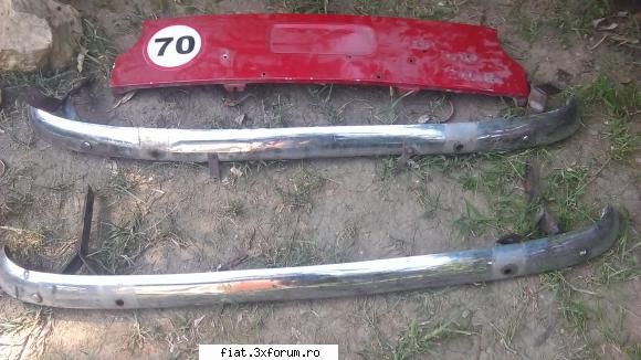 Piese fiat 850 - Bara fata spate fara tampoane si un capac motor - Club Fiat 850