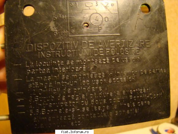Piese noi de Fiat 1300 - super OKAZIE! - Instructiunile sunt scrise pe spatele cutiutei - Bursa