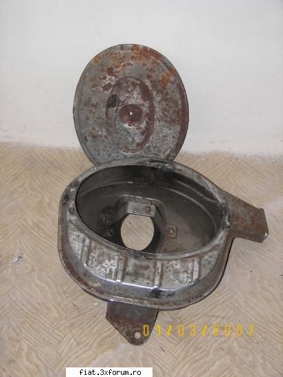 Piese vechi Fiat 1300 - carcasa filtru aer-100 RON - Bursa