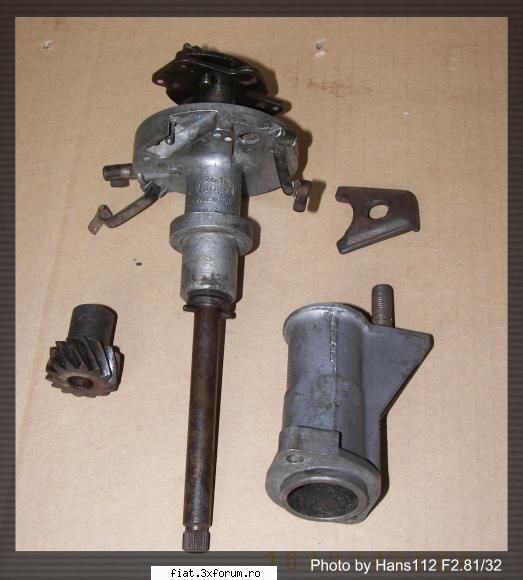 Piese vechi Fiat 1300 - Schelet Delco-75 RON - Bursa