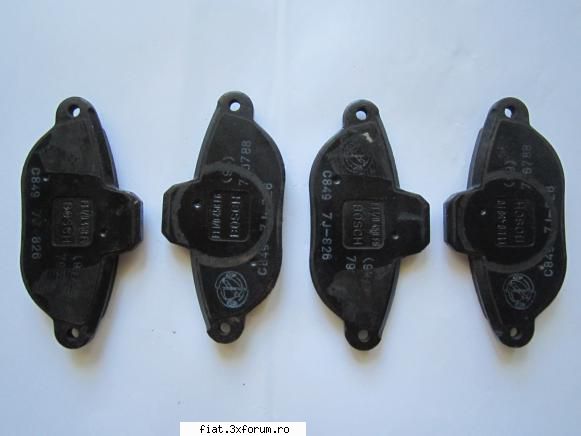 Placute / saboti frana Bosch pt. autoturism Fiat Punto model 2004 - danny boy - Anunturi