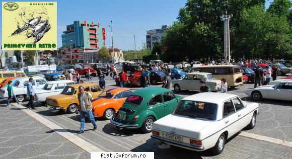 Primavara Retro - 28 aprilie - Bilantul e pozitiv, in opt locatii 181 de - Discutii libere
