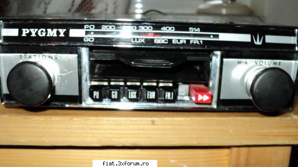 Radio made in France - RADIO - csetofon PYGMY, anii '70, radio de - Anunturi
