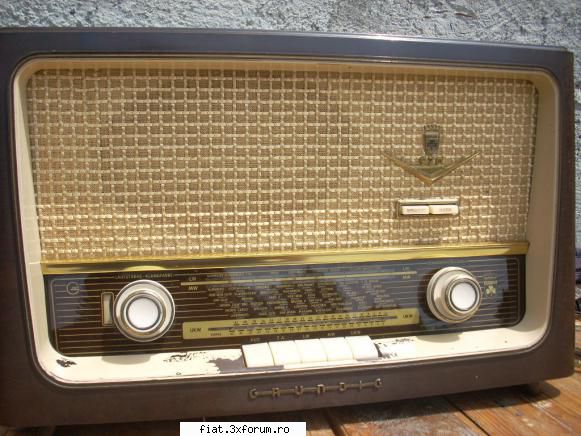 Radiouri - Dupa o curatare , aparatul de radio GRUNDIG arata - Anunturi