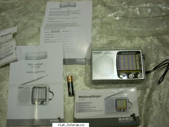 Radiouri - Adaug inca un miniWorld receiver - Anunturi